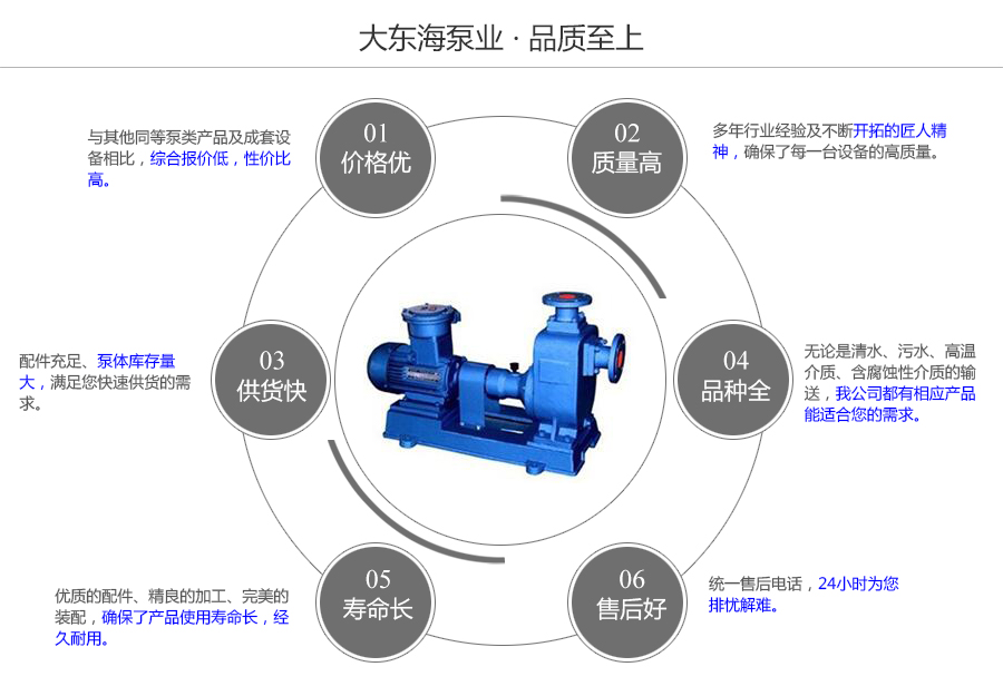 大東海泵業自吸式離心油泵質量保證圖