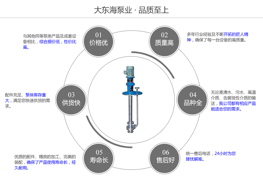 大東海泵業不銹鋼液下泵質量保證圖