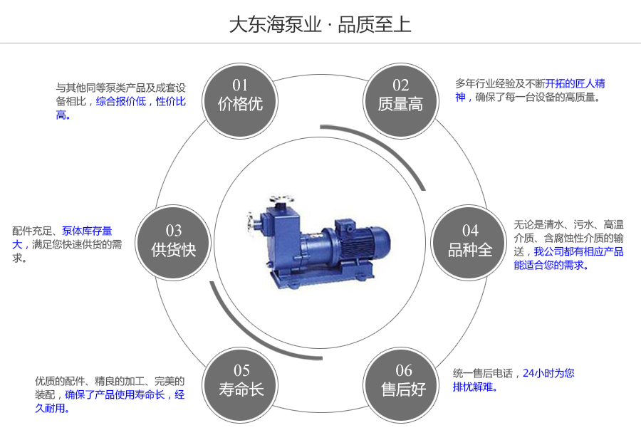 大東海泵業ZCQ型自吸式磁力泵質量保證圖